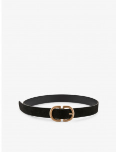 PCJuva Suede Belt Black