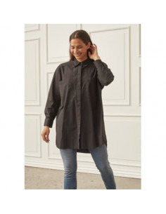 Bellis Tunic Shirt | Black
