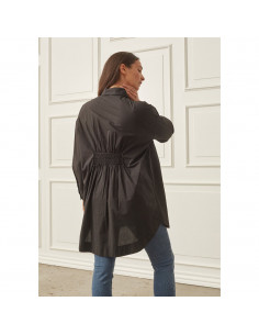 Bellis Tunic Shirt | Black 2