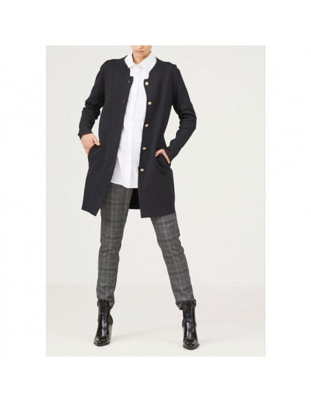 Black sale button cardigan