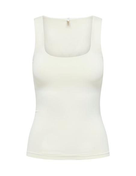 ONLEA 2-WAYS TOP | Cloud Dancer