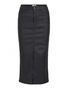 ObjNaya coated skirt | Black