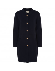 Jena Button Cardigan | Navy