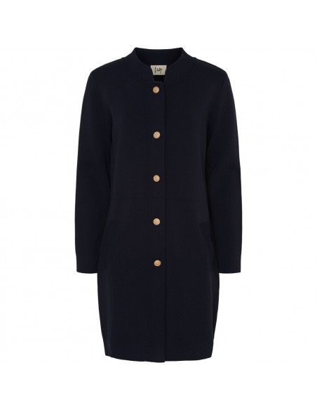 Jena Button Cardigan | Navy