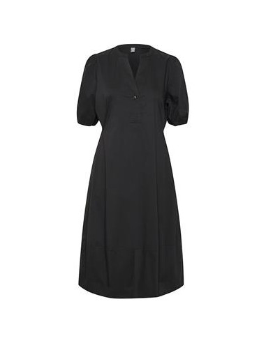 CuAntoinett Plackett Dress | Black