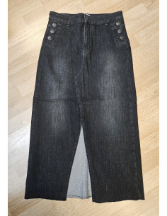 Como Denim Skirt | Black