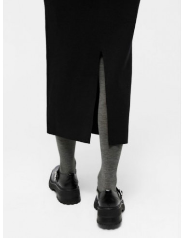 ObjReynard Knit Skirt | Black
