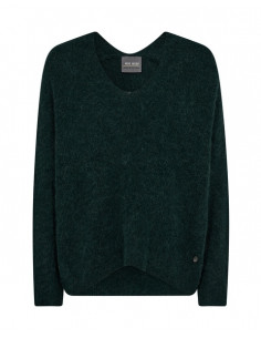 MmThora V-Neck Knit | Pine
