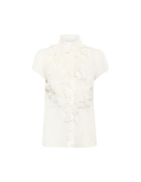 LiljaSZ Crinkle Shirt | Ice