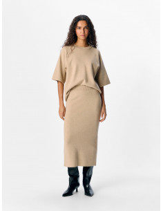 ObjReynard Knit Skirt | Humus