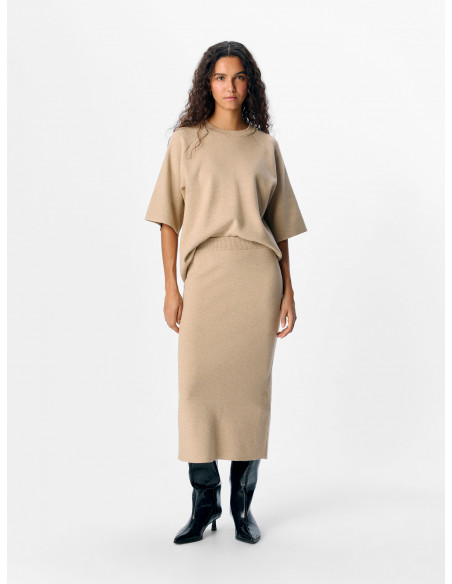 ObjReynard Knit Skirt | Humus