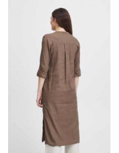 PZLuca Long Dress | Espresso 2