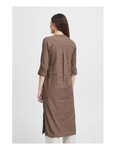 PZLuca Long Dress | Espresso