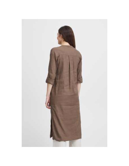 PZLuca Long Dress | Espresso