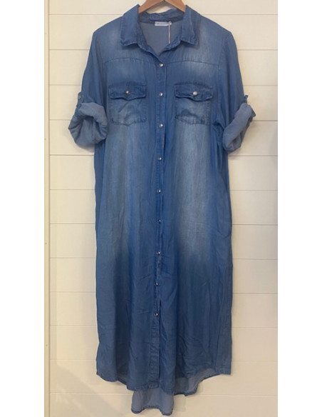 Skjortklänning | Jeans