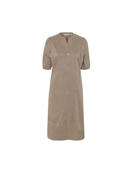 CuAntoinett Placket Dress | Pine Bark