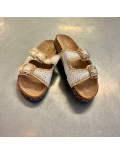 Sandal Virkad  | Vit