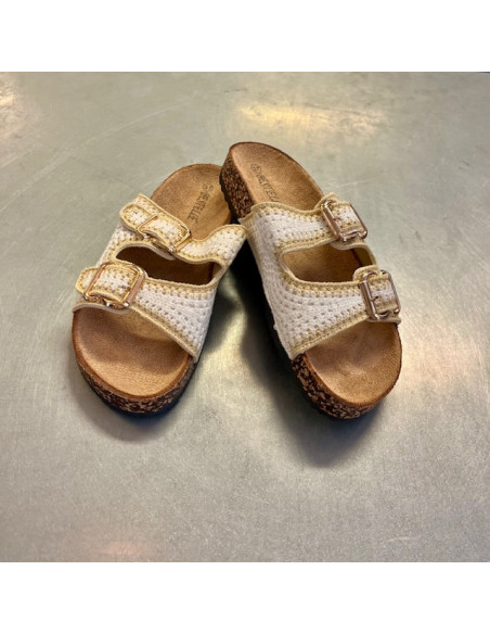 Sandal Virkad  | Vit