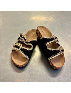 Sandal Virkad | Svart