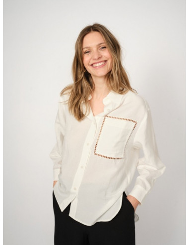 MMJova Alexis Shirt | Ecru