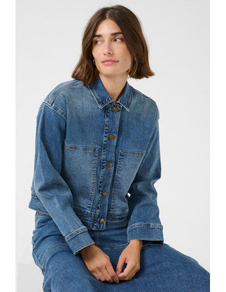 CuCyrine Ami Jacket | Medium Blue