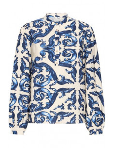 PzCarrie Blouse | Blue