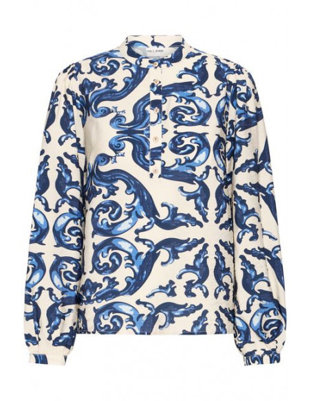 PzCarrie Blouse | Blue