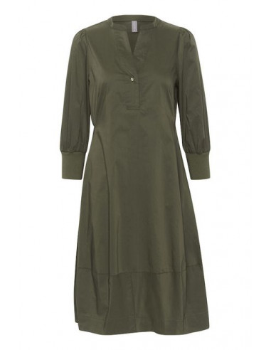 CuAntoinett 3/4 Sleeve Dress | Olive