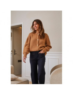 Joa Knit Cardigan | Camel