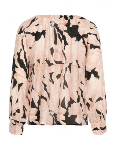 CrReese Blouse | Rose Dust Flower