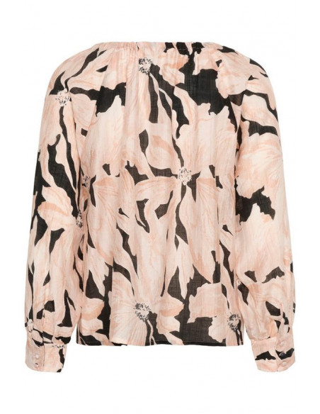 CrReese Blouse | Rose Dust Flower