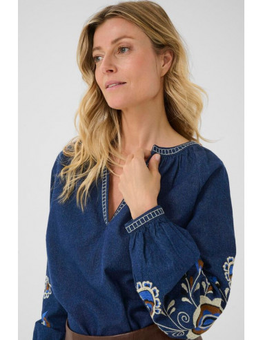 CrGro Blouse  | Blue