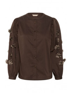 CuEina Antoinett Shirt | Coffee 2