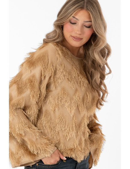 Desiree Sweater  | Gold