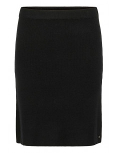 CrDela Knit Skirt | Black 2