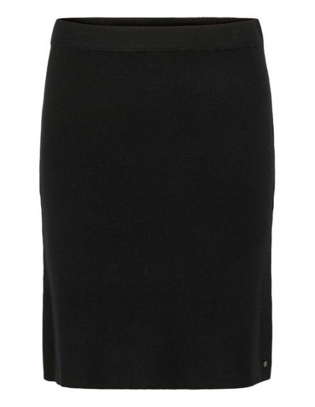 CrDela Knit Skirt | Black