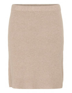 CrDela Knit Skirt | Cobblestone 2