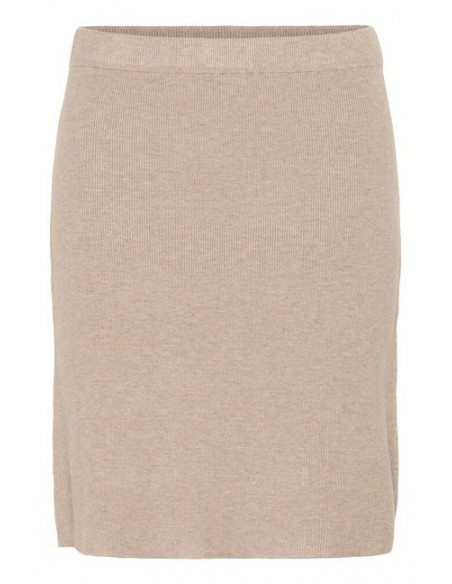 CrDela Knit Skirt | Cobblestone