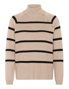 CrDela Button Pullover | Cobblestone 2