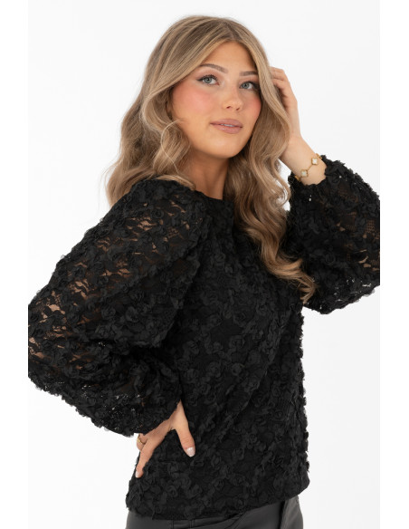 Isolde Blouse | Black