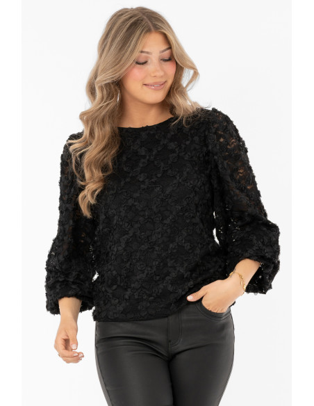 Isolde Blouse | Black