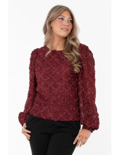 Isolde Blouse | Beaujolais