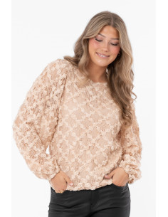 Isolde Blouse | Champagne