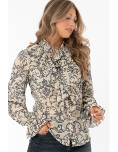 Antoinette Blouse | Blue