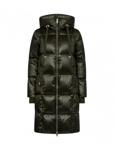 MmNova Metallic Down Jacket | Forest