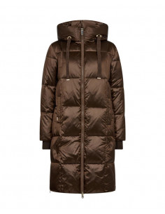 MmNova Metallic Down Jacket | Brown