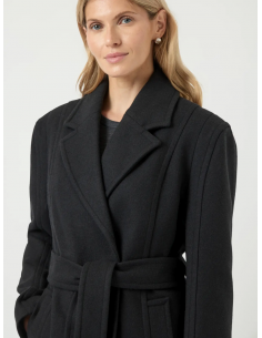 YASKali Wool Coat | Black 2