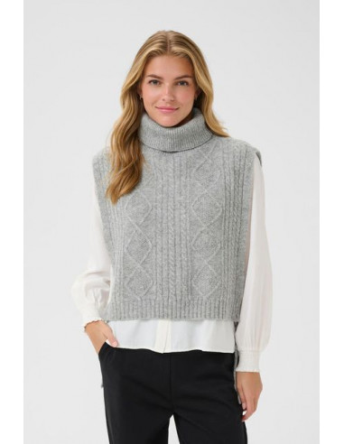 CRFrina Knit Slipover | Grey