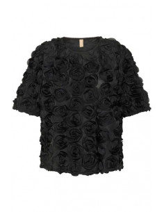 CUCebrine SS Blouse | Black 2