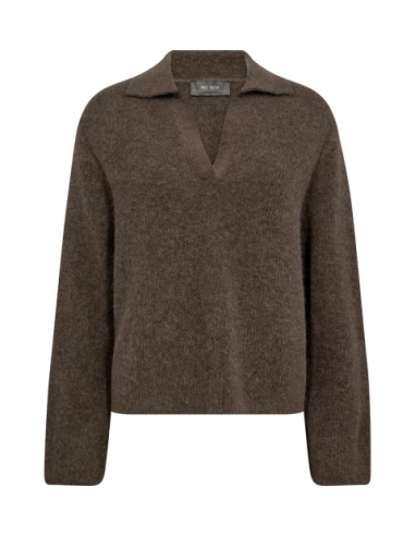 MmThora Aidy Polo Knit | Falcon